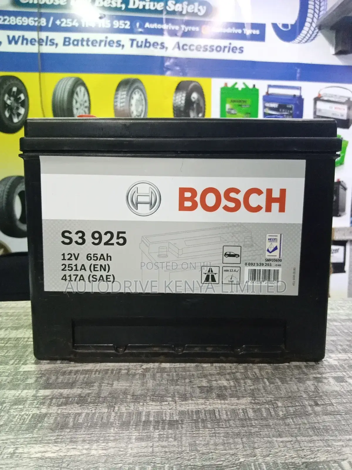 NS70L Bosch Car Battery