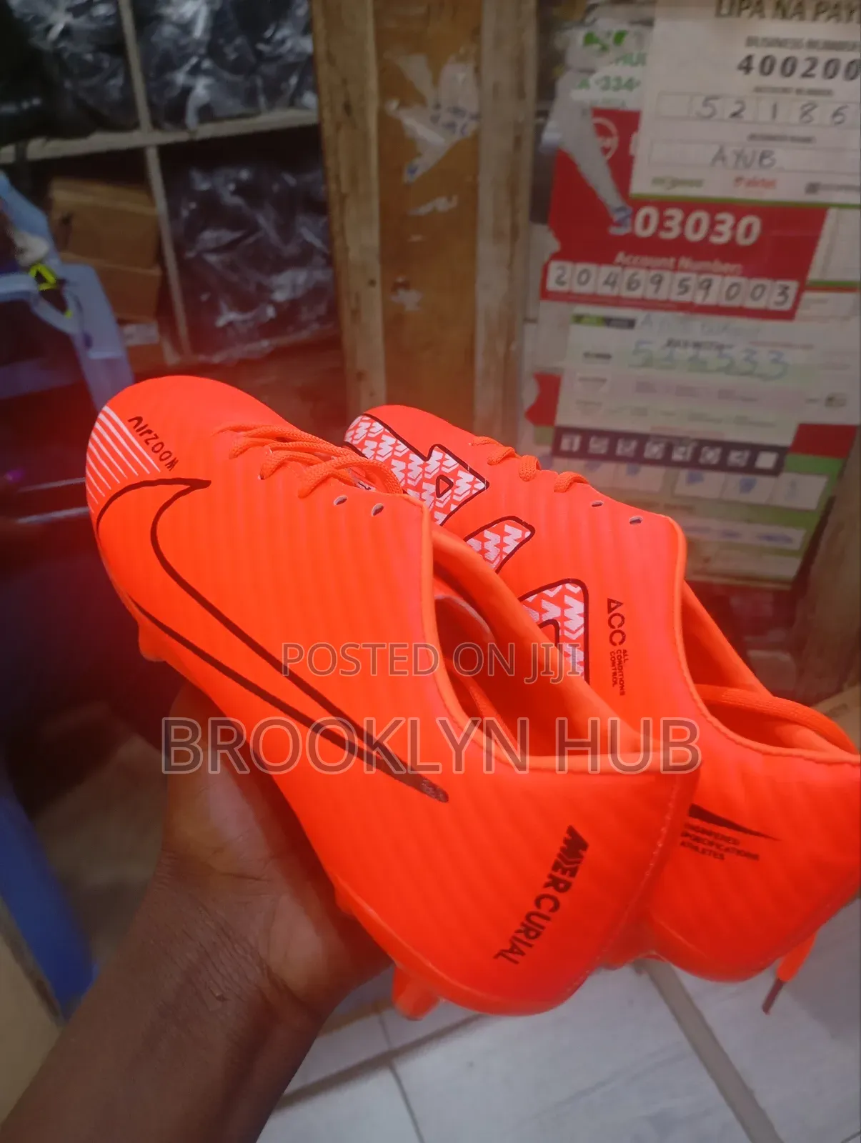 Nike Mercurial Soccer Boots Sizes( 38-45)