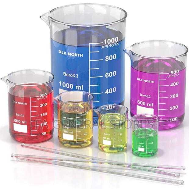 Glass and Plastic Beakers