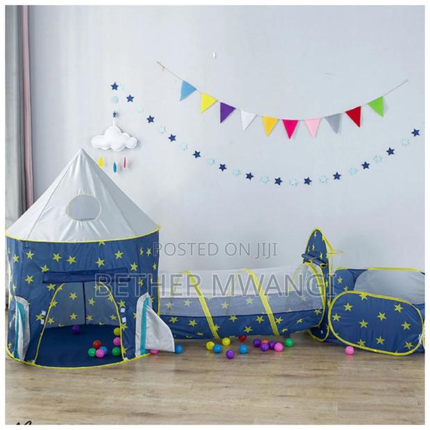 Rocket Ship Play Tent Playhouse for Boys and Girls in Kenya