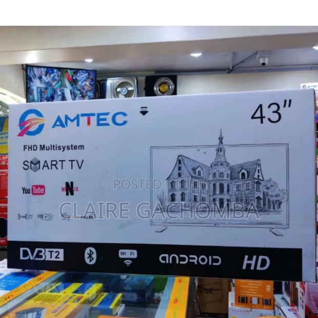 *Amtec 43" Smart Android Frameless Bluetooth - main view