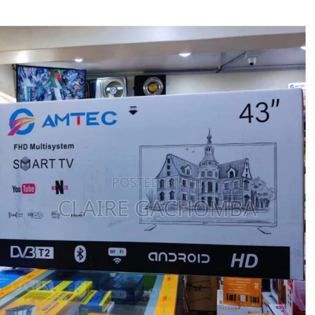 *Amtec 43" Smart Android Frameless Bluetooth - thumbnail 2