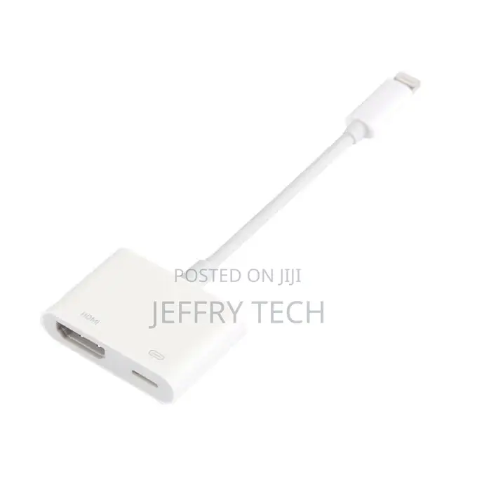 8 Pin to AV HDMI / HDTV TV Digital Cable Adapter, for iPhone