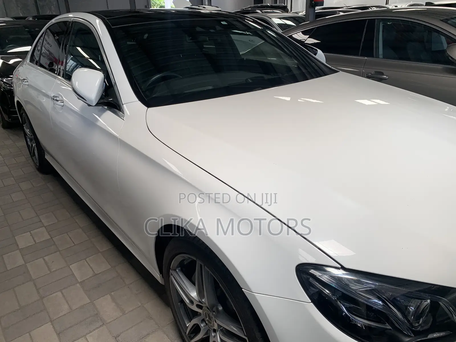 Mercedes-Benz E220 2017 White