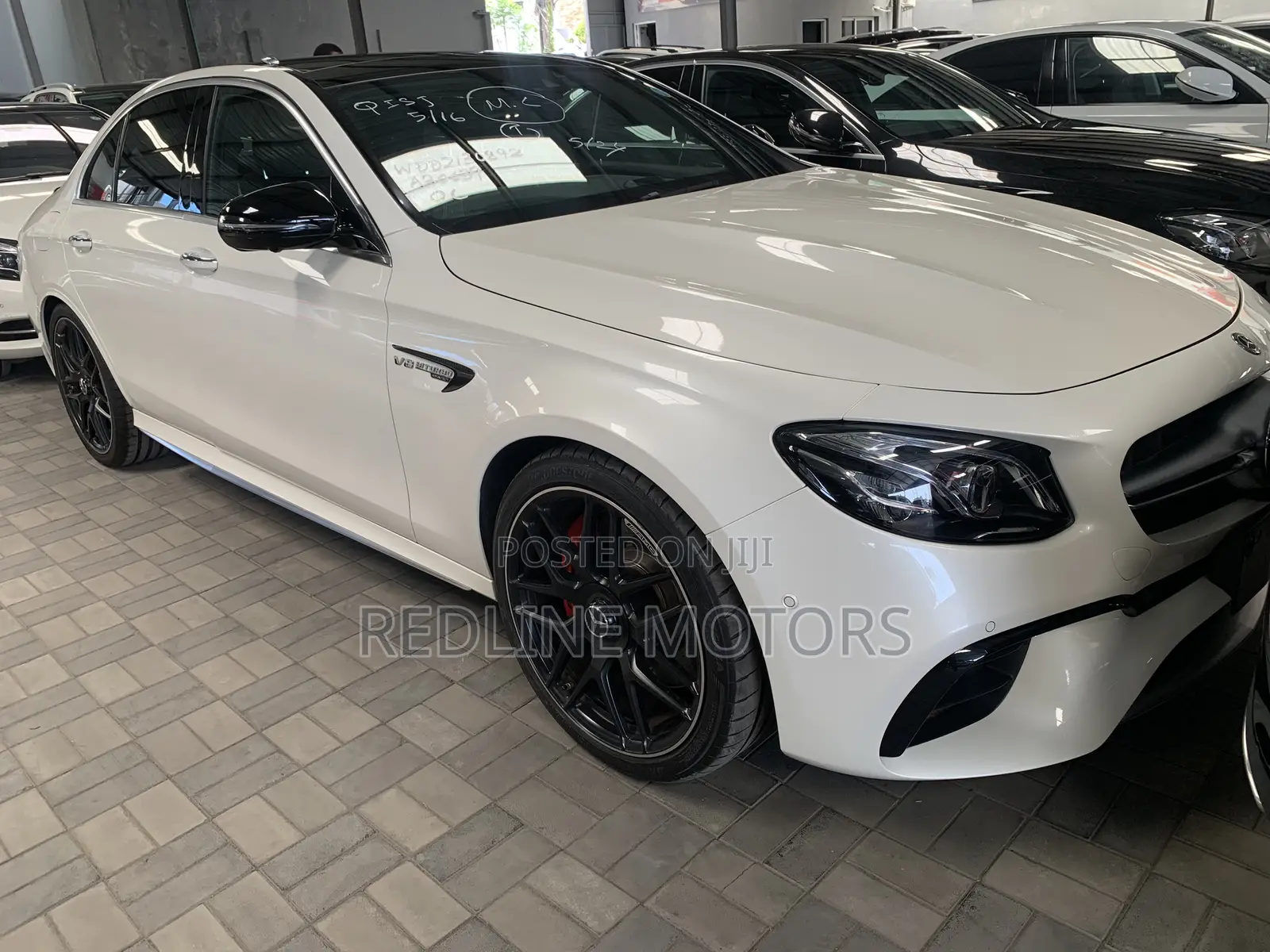 Mercedes-Benz E63 2017 White