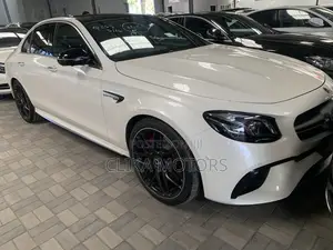 Mercedes-Benz E63 2017 White