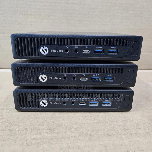 Desktop Computer HP EliteDesk 800 8GB Intel Core I5 SSD 256GB - main view