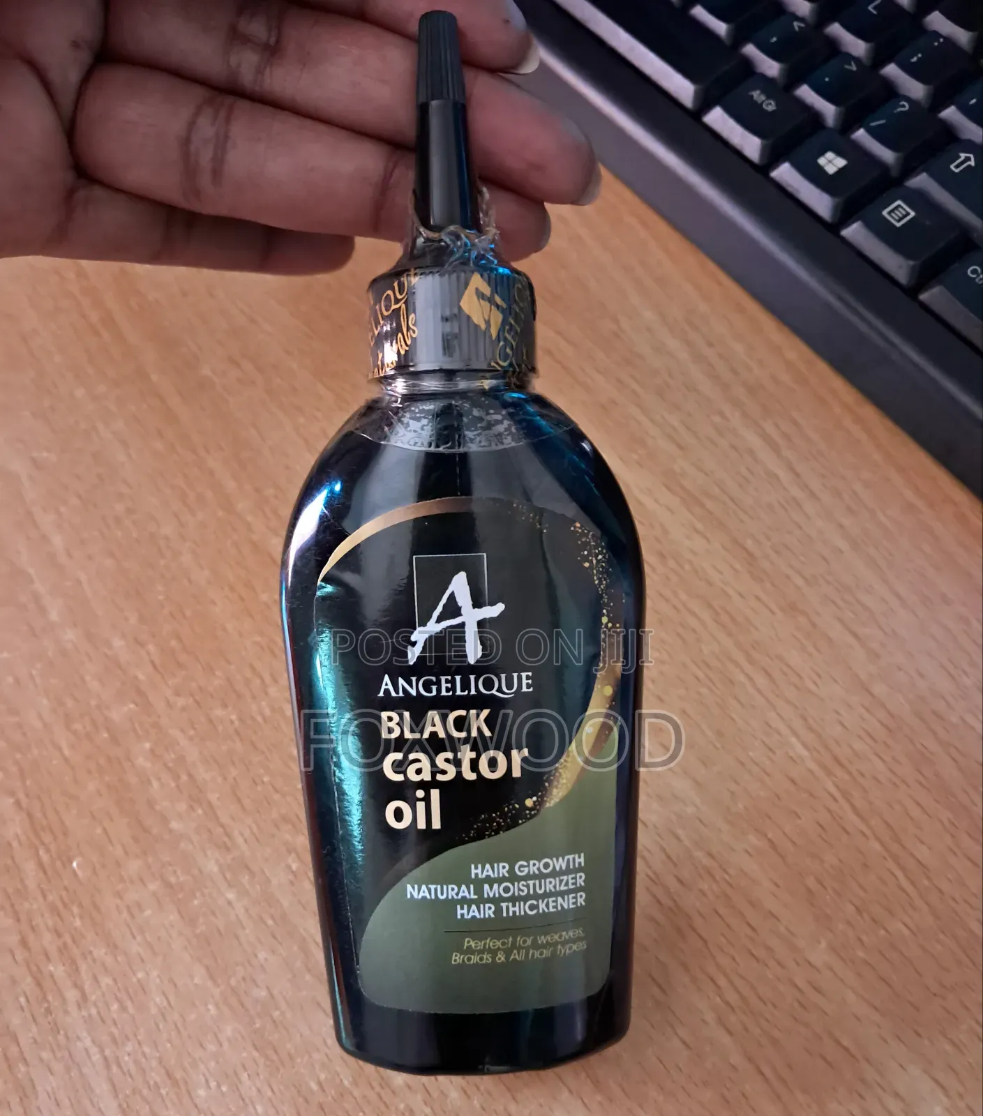 Angelique Pure Black Castor Oil 100ml