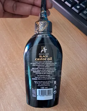Angelique Pure Black Castor Oil 100ml