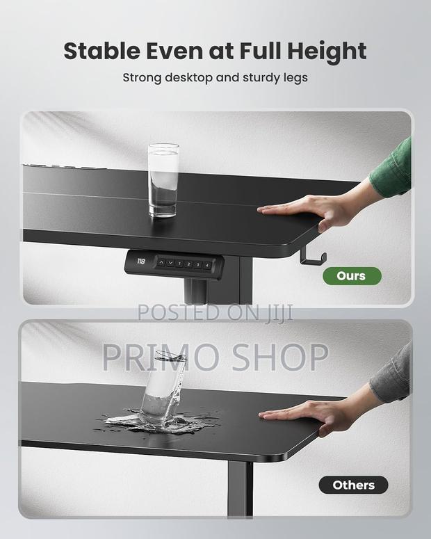 Electric Standing Desk Adjustable Height, 48 * 24 Inch - thumbnail 4