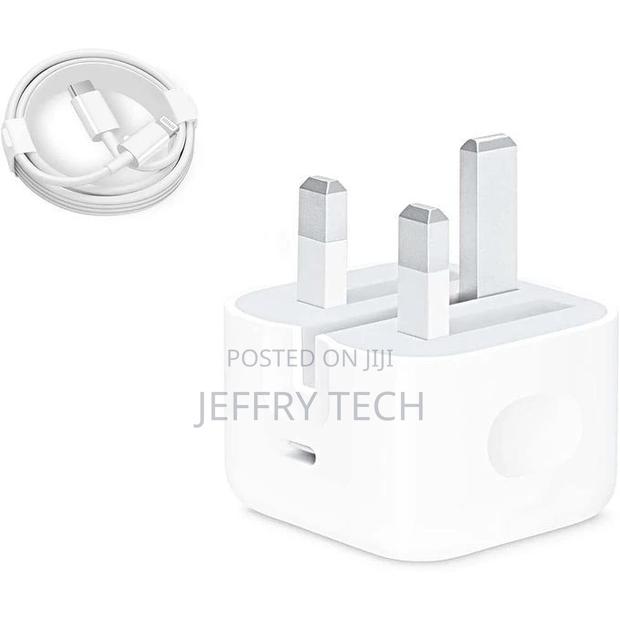 iPhone Charger Head 20w With Cable Type C to Lightning for A - thumbnail 2