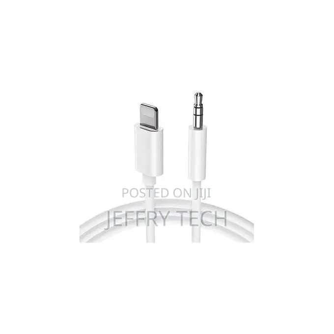 Car AUX Cable With 3.5 Mm Port, Compatible With iPhone