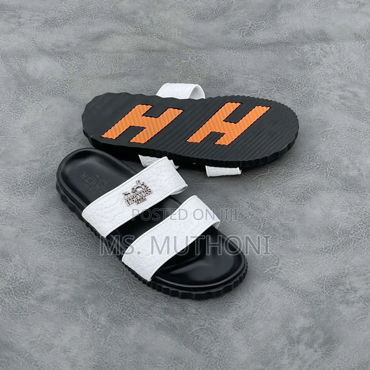 Premium Quality Hermes Sandals /Slides Size 49-46