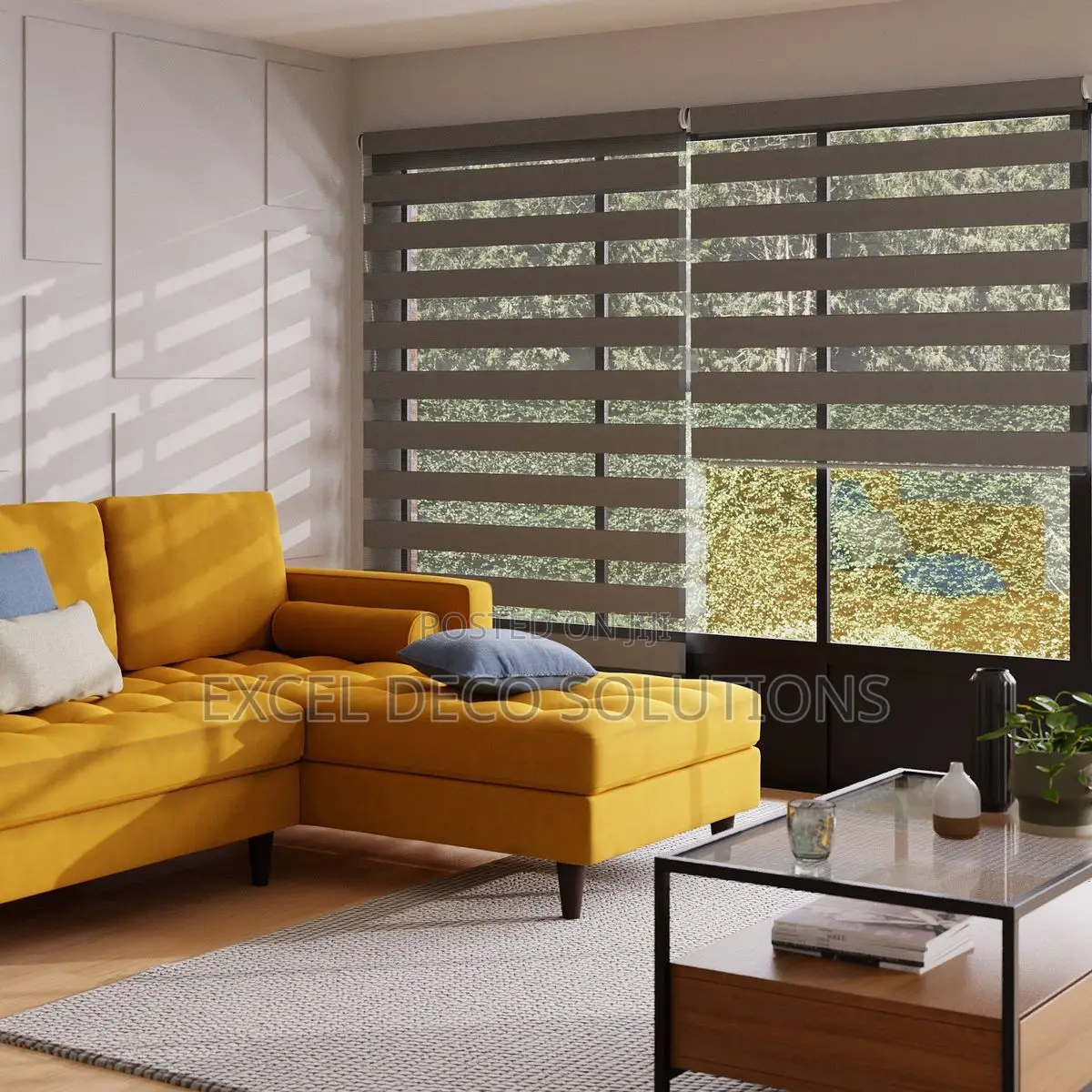 Luxurious Zebra Roller Blinds