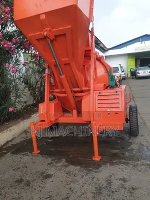 Self-Loading Concrete Mixer 560litres Diesel Propelled.