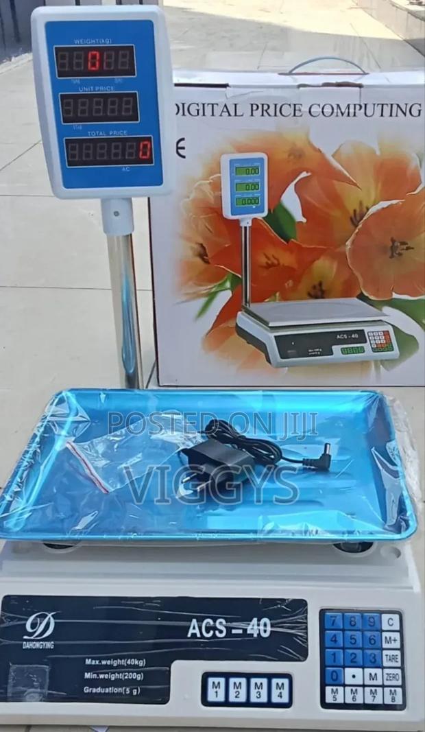Acs-40 Digital Price Computing Scale SC-6 - main view