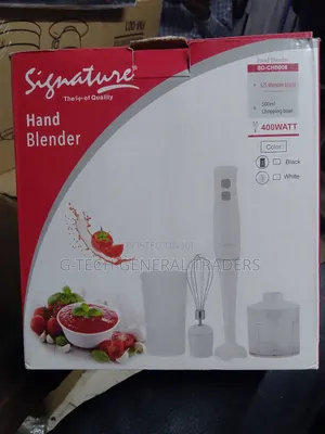 Hand Blender! Signature 4in1 400w Hand Blender