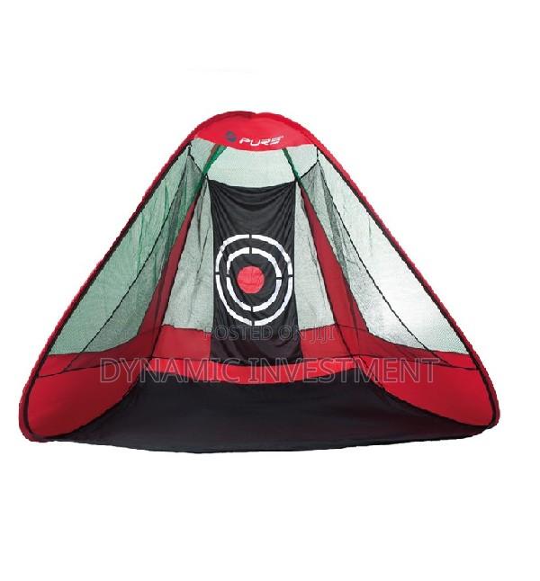 Pure2improve – Triangular Golf Practice Net - main view