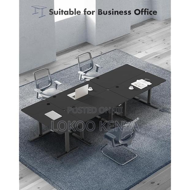 Clerical Desk: 1600mm Electric Height Adjustable Desk - thumbnail 2