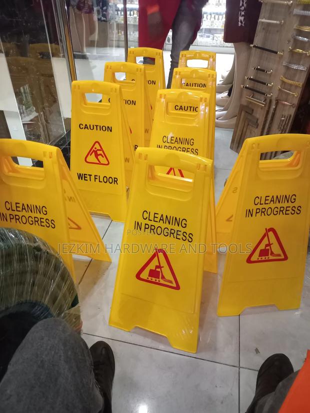 Work In Progress Signage