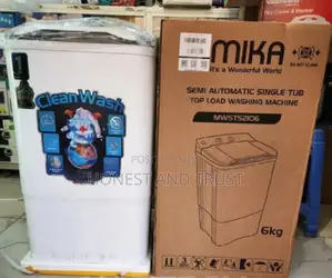 Brand New 6kgs Mika Washing Machine
