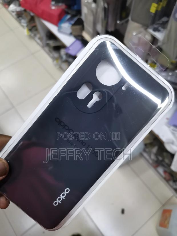Oppo Reno 11 5G Silicone Back Cover -Black- - main view