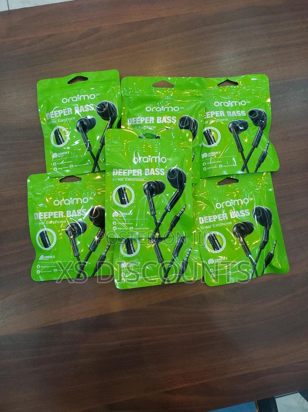 Oraimo Deeper Bass in-Ear Earphone!