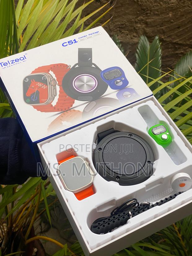 Tezela Smart Watch Package - main view