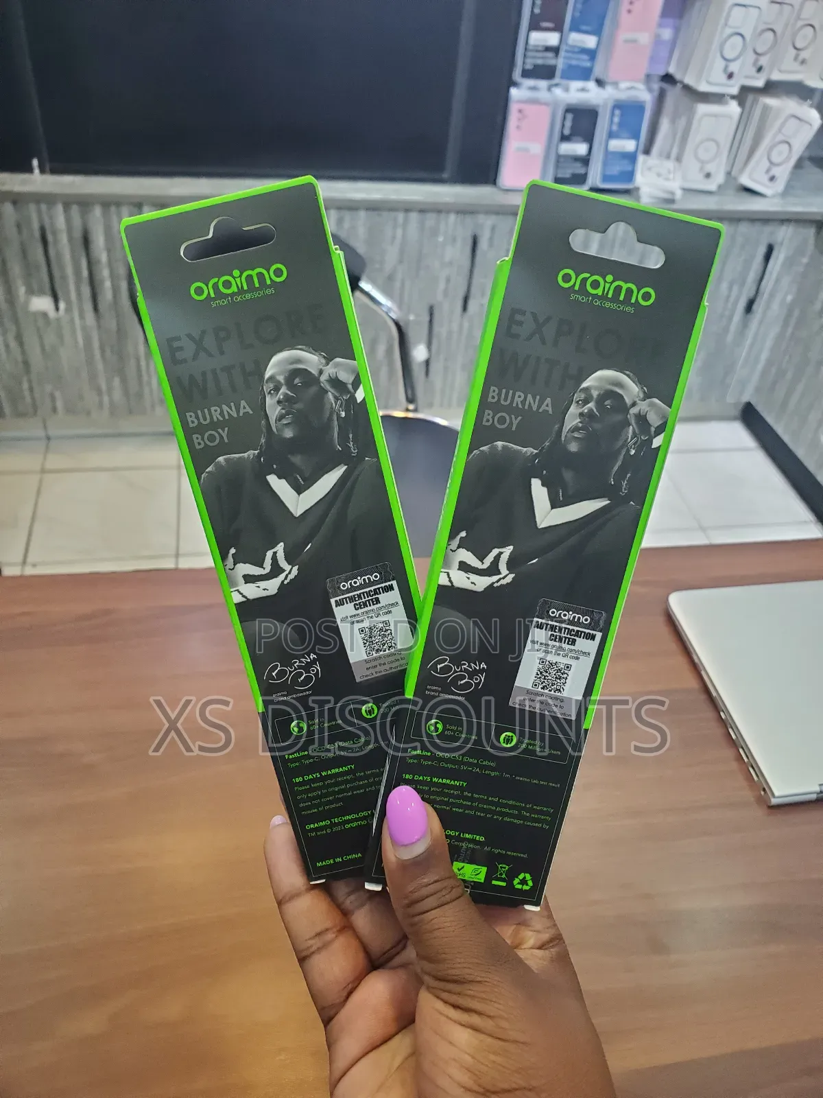 Oraimo 2A Fast Charging Type-C Data Cable!!