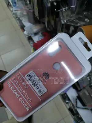 Silicone Case for Huawei Y9 2019 -Beige-