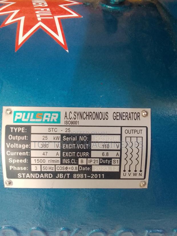 25 Kva Alternator Pulsar Model - thumbnail 3