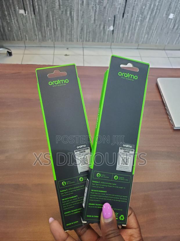Oraimo Fastline 2 Type- C to Lightning Data Cable!! - thumbnail 2