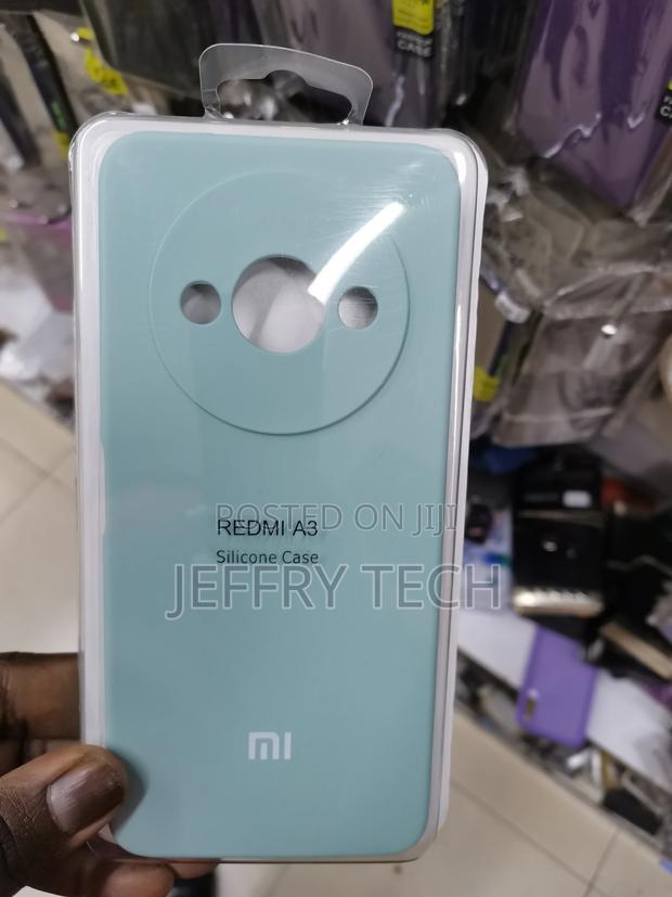 Silicon Case for Redmi A3 -Green- - main view