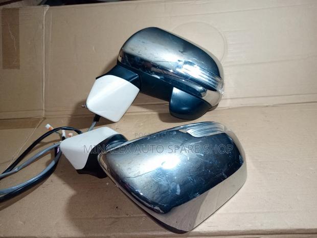 Noah 2010-2013 Chrome Power Sidemirrors Complete With Socket - thumbnail 2