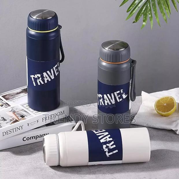 Stainless Steel Travel Sports Flask - main view