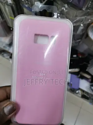 Silicone Case Cover for Samsung S8 Plus -Pink-