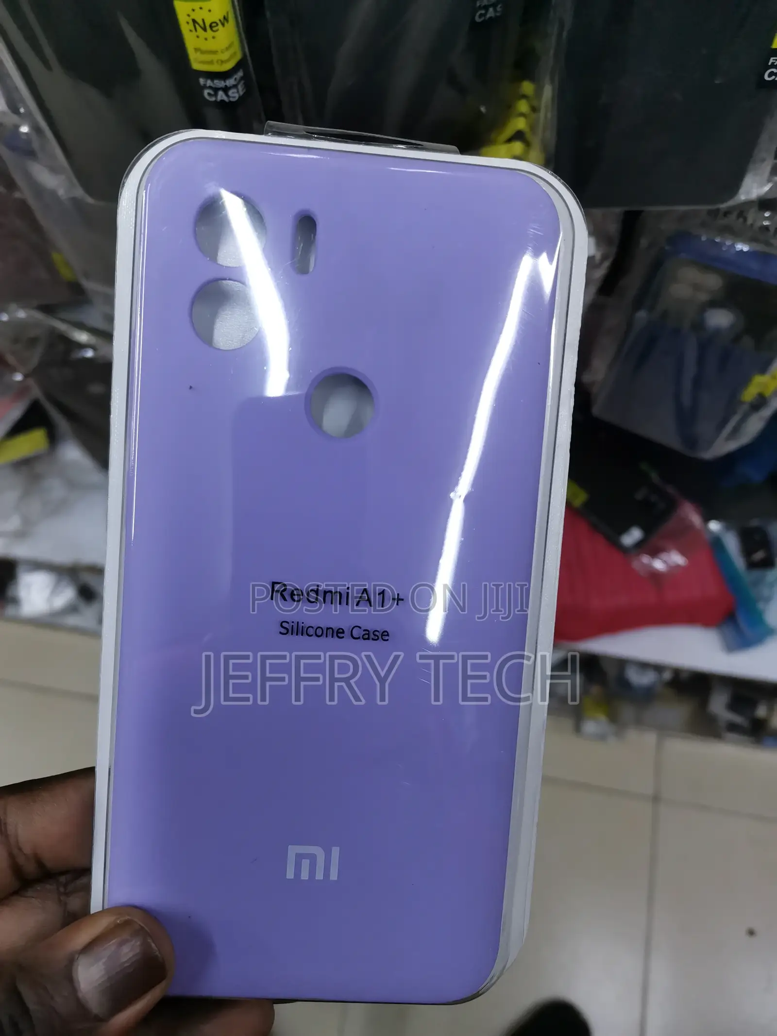Silicone Case for Xiaomi Redmi A1+ -Purple-