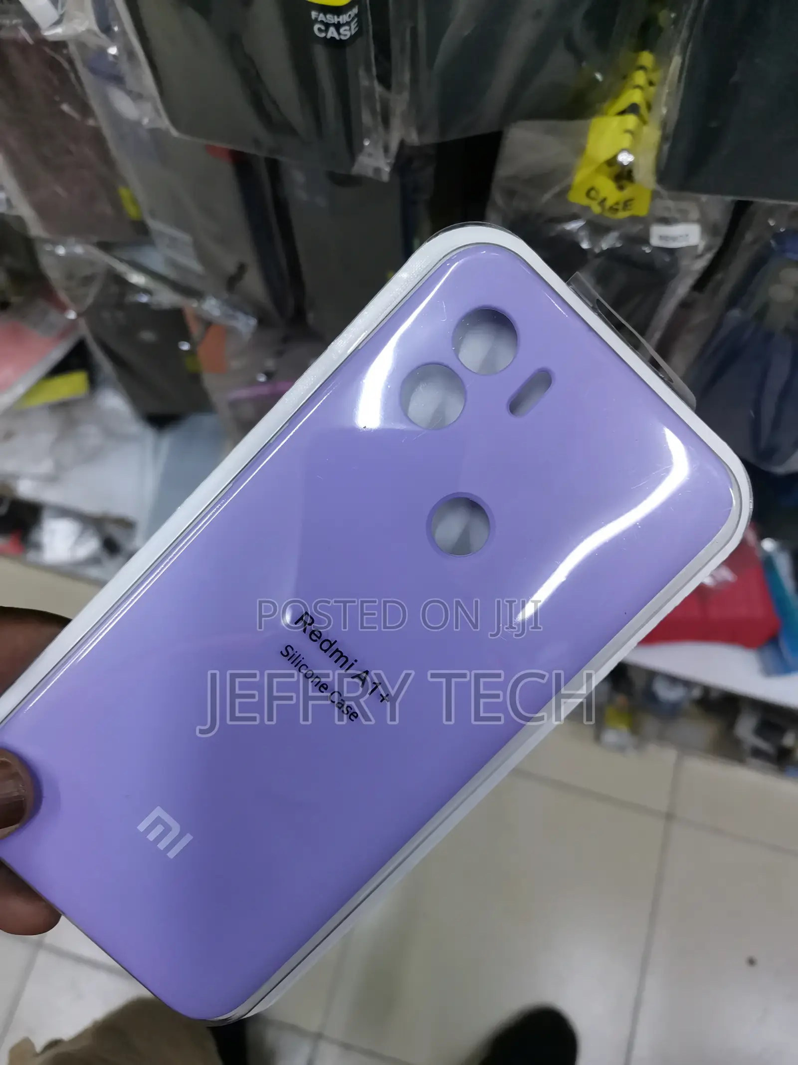 Silicone Case for Xiaomi Redmi A1+ -Purple-