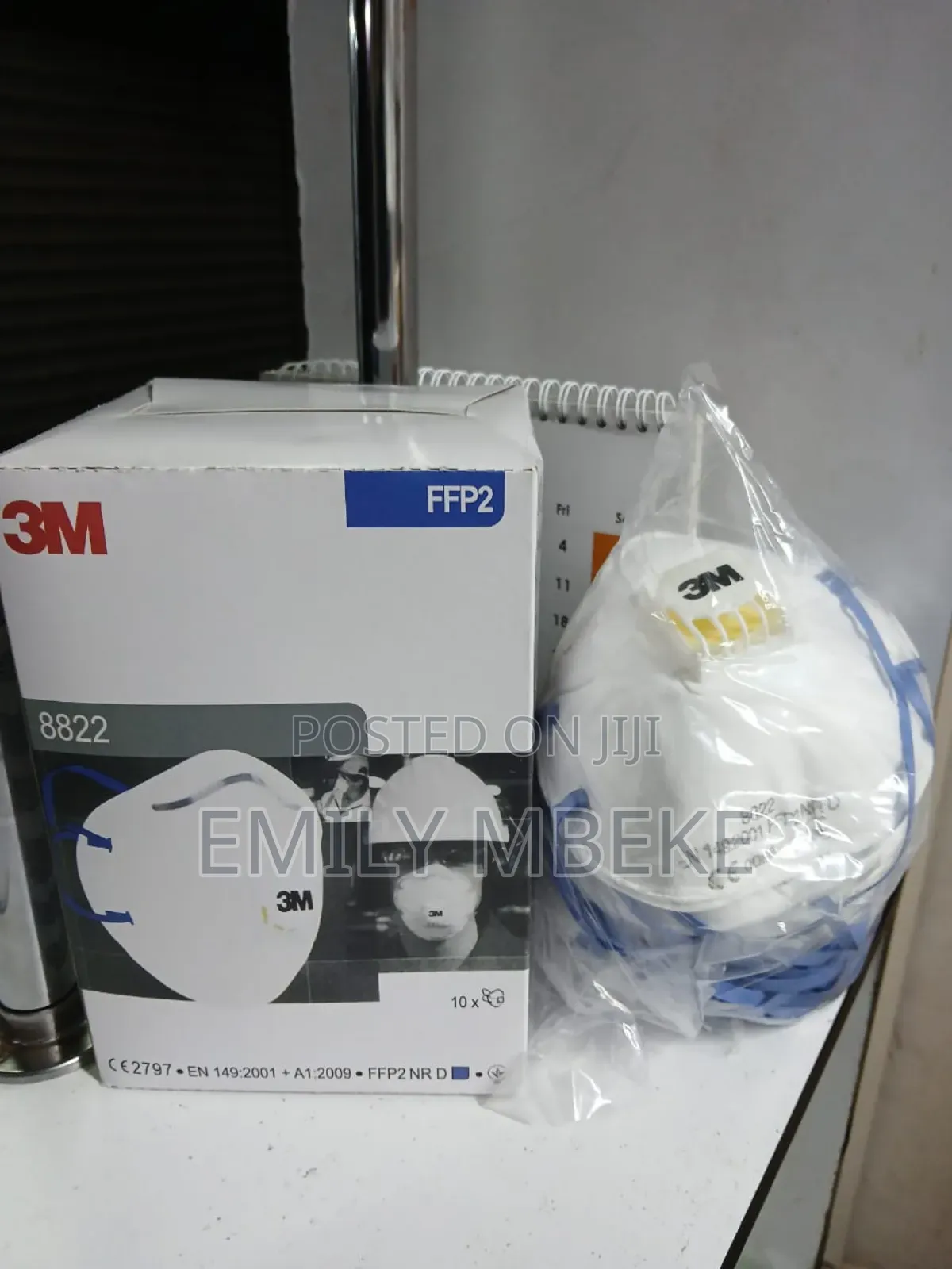 3m Mask 8822 Ffp2