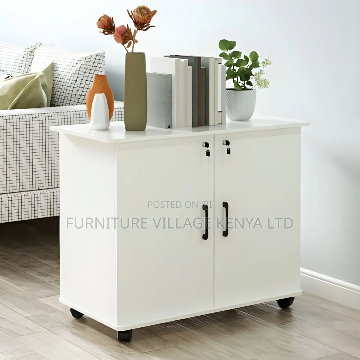 Office Cabinet; 2-Door Executive Wooden Cabinet