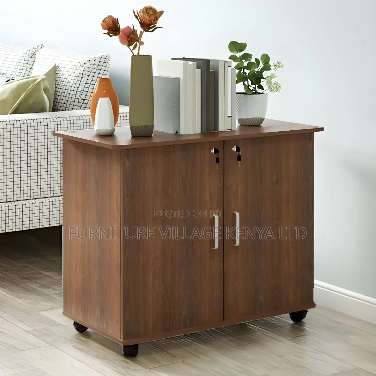 Office Cabinet; 2-Door Executive Wooden Cabinet
