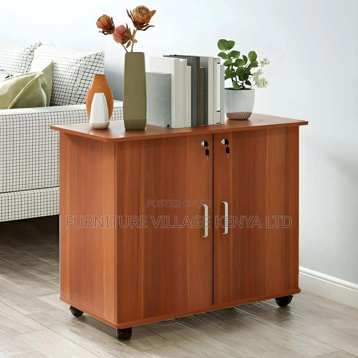 Office Cabinet; 2-Door Executive Wooden Cabinet
