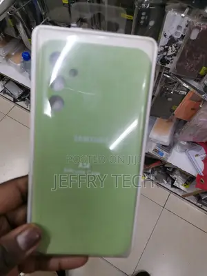 Silicone Phone Case for Samsung A34 -Green-
