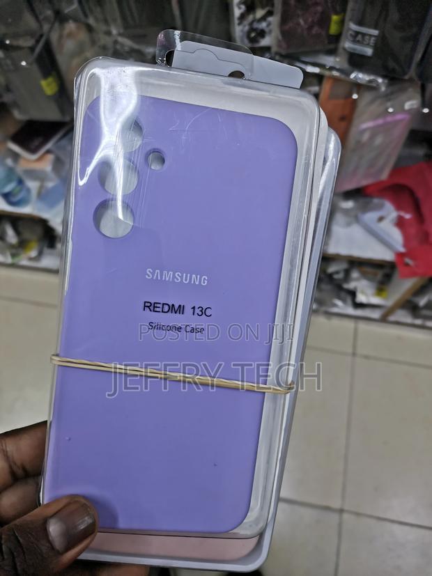 Silicon Back Cover/ Phone Case Redmi 13c -Purple- - thumbnail 3