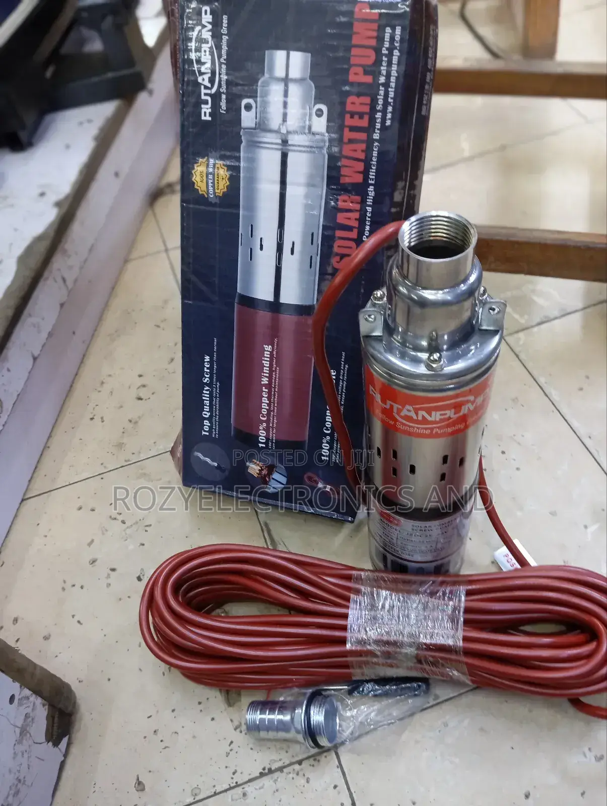 Submasible Pump 50m 24v and 250watts