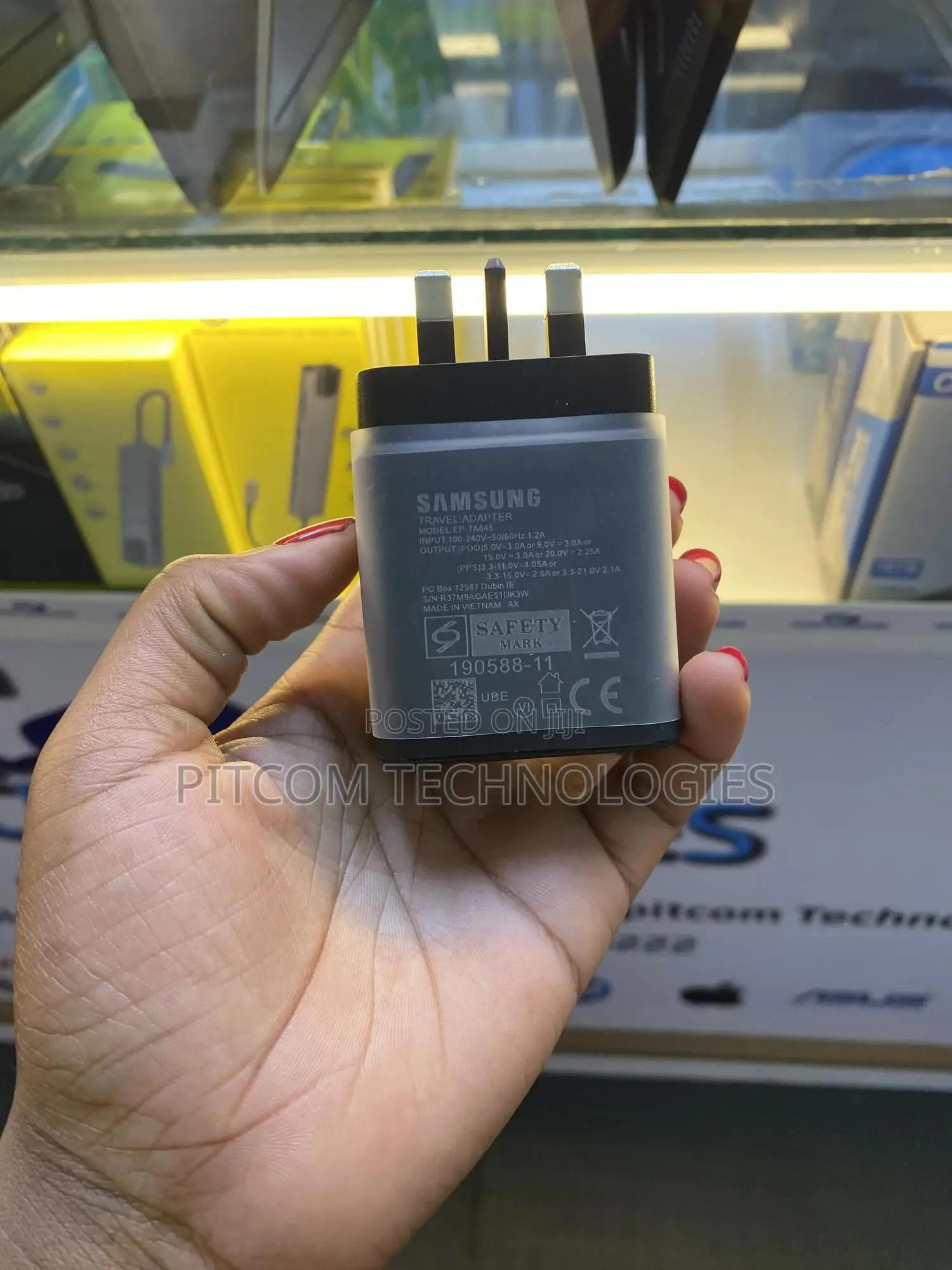 Samsung 45w Pd Super Fast Charger Type-C Power Adapter