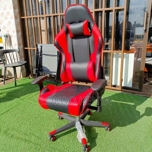 Office Chair: Racing Style Ergonomic High Back Chair