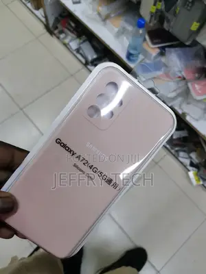 Slim Silicone Case for Galaxy A72 4g/5g -Beige-