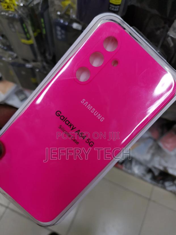 Silicone Case for Samsung Galaxy A54 5G -Pink- - thumbnail 2