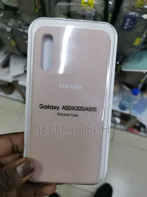 Silicone Covercompatible With Samsung A50/A50s/A30s -Beige-